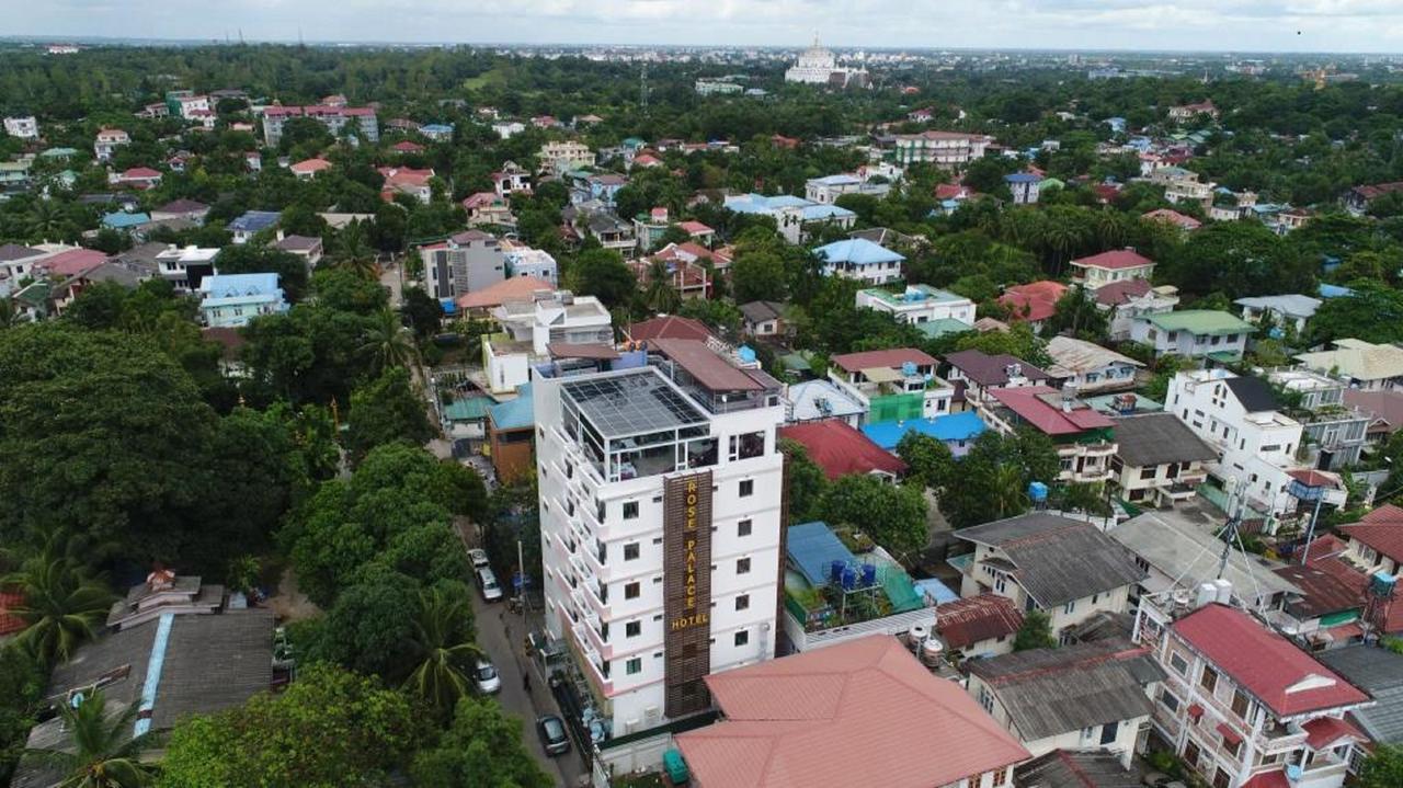 Rose Palace Hotel Rangoon Eksteriør billede